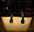 Rattan Bags With Leather Bali Indonesia