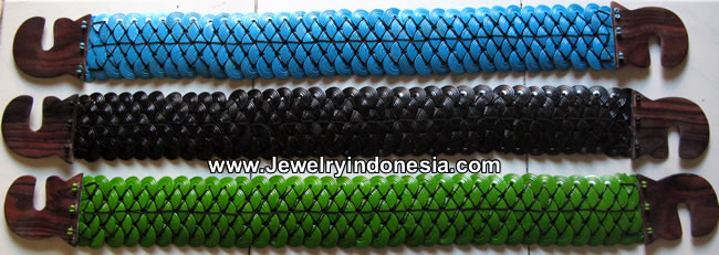 Wide Fashion Belt Code: Ji Belt P2-11 Coconut Wood Fashion Belts Bali