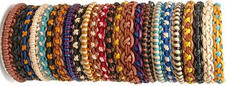 Leather Bracelets from Indonesia