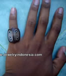 Wood Rings Fashion Jewelry Bali