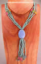 BEADS NECKLACE WITH GLASS BEADS