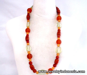 Recycle Glass Beads Jewelry