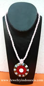 Fashion Jewelry from Bali Indonesia Shell Beads Necklaces Accessories