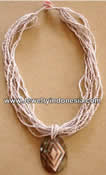 Beads And Shell Jewelry Necklaces Bali