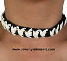 SHARK TOOTH CHOKER & BRACELET
