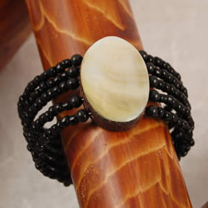 BEADS BRACELETS WITH PEARL SHELL