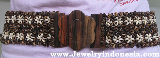 Coco Shell Beads Fashion Belts from Bali Indonesia