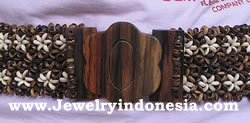 Coco Shell Beads Fashion Belts from Bali Indonesia