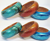 Wooden Bangles from Bali