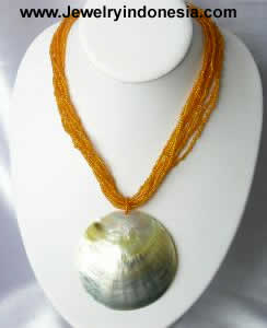 Mother Pearl Shell Necklaces, Jewelry & Accessories from Bali Indonesia