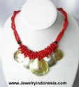 Beads Mother Pearl Shells Necklace