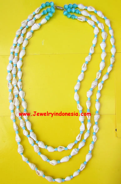 Sea Shells Necklace Made in Indonesia
