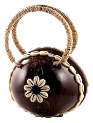 Coconut Shell Purse Cowry Shells