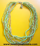 Indonesian Beads And Shells Necklaces Wholesale