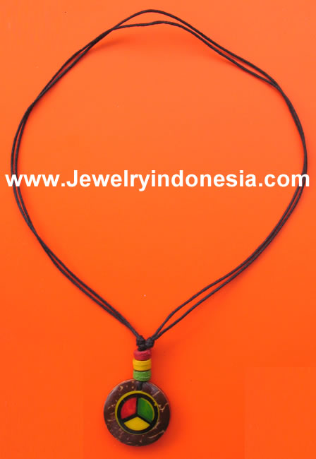 Coco Beads And Shell Necklaces Bali Indonesia