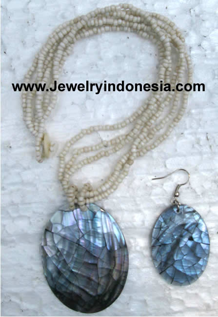 Earrings Necklace Sets Accessories Bali Indonesia