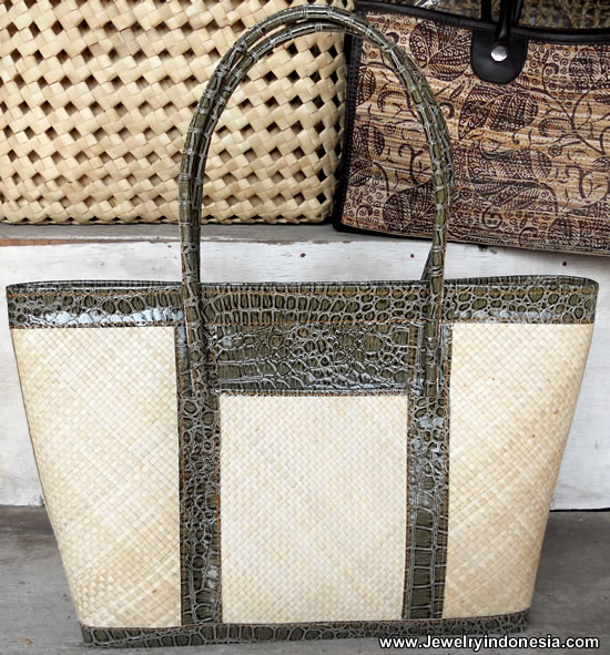 Bag5-5 Bali Straw Bags Rattan Bags Factory Indonesia