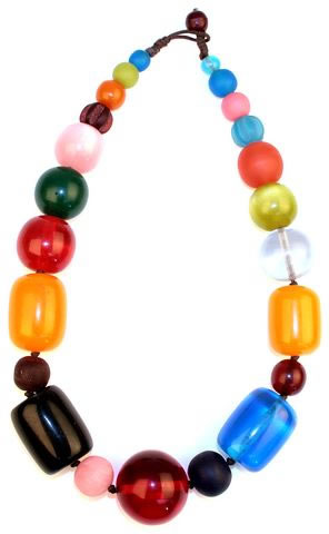 Resin Beads Necklaces Wholesale Bali