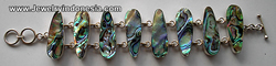 Bali Silver Shell Bracelets