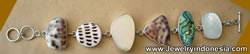 Bali Silver Shell Jewelry Bracelets