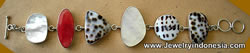 Bali Silver Shell Jewelry Bracelets