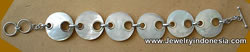 Silver Bracelet Shells from Bali