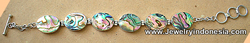 Bali Silver Shell Jewelry Bracelets