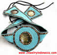 Large Belt with Beads and Pearl Shells