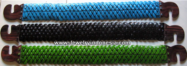 Wide Fashion Belt Code: Ji Belt P2-11 Coconut Wood Fashion Belts Bali