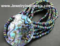 Beads Bracelet with Abalone Shell