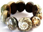 Sea Shell Wood Bracelet Jewelry