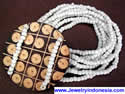 Beads and Sea Shells Bracelet from Bali Indonesia