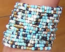 Bracelet with Beads from Indonesia