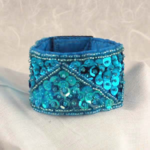 SEQUIN BEADS BRACELET