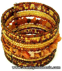 Wire and Beads Cuff Bali Beaded Cuffs