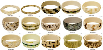 Shell Bangles Fashion Accessories Costume Jewelry Bali Indonesia