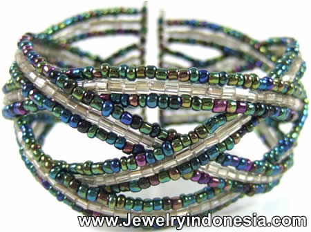 Wire and Beads Bracelets from Bali Fashion Jewelry