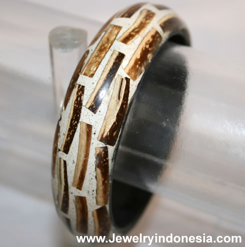 Coconut Wood Bracelets Bali Indonesia