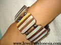 Shells and Wood Bracelet