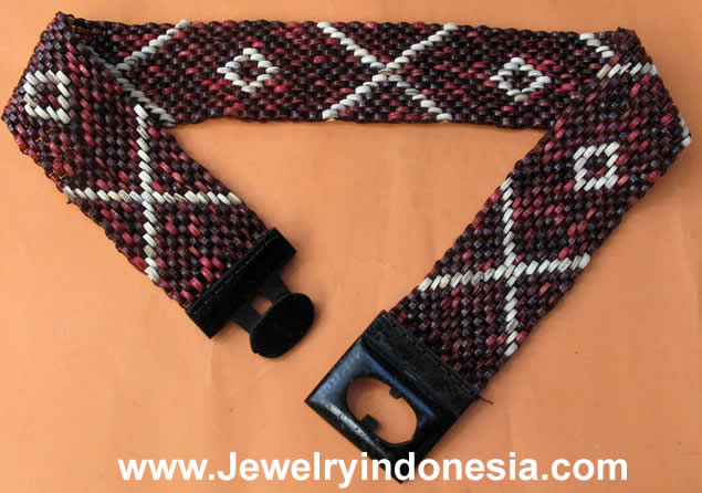 Coconut Shell Belt Bali Indonesia