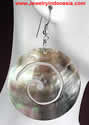MOTHER PEARL SHELL EARRINGS MADE IN INDONESIA BALI