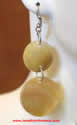 MOTHER PEARL SHELL EARRINGS MADE IN INDONESIA BALI