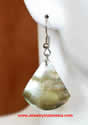 MOTHER PEARL SHELL EARRINGS MADE IN INDONESIA BALI