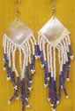 Beads and Pearl Shell Earrings