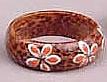 Wooden Ring with Silver Inlay