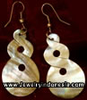 MOP Shell Earrings Fashion Jewelry from Bali Indonesia