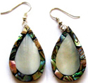 Abalone Shell Earrings from Bali