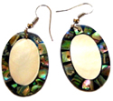 Abalone Shell Earrings from Bali