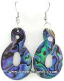 Abalone Shell Earrings from Bali