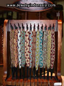 Friendship Bracelets Wood Displays Bali Indonesia Jewelry Displays